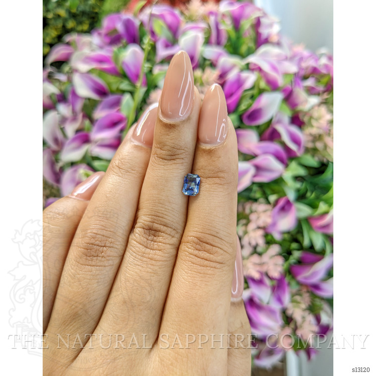0.87 Ct. Bi Color Sapphire from Ceylon (Sri Lanka)