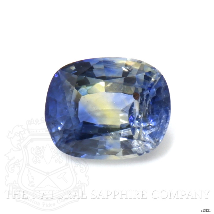 0.98 Ct. Bi Color Sapphire from Ceylon (Sri Lanka)