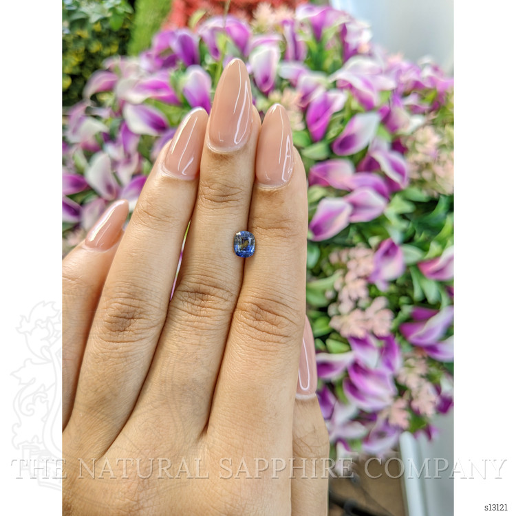 0.98 Ct. Bi Color Sapphire from Ceylon (Sri Lanka)