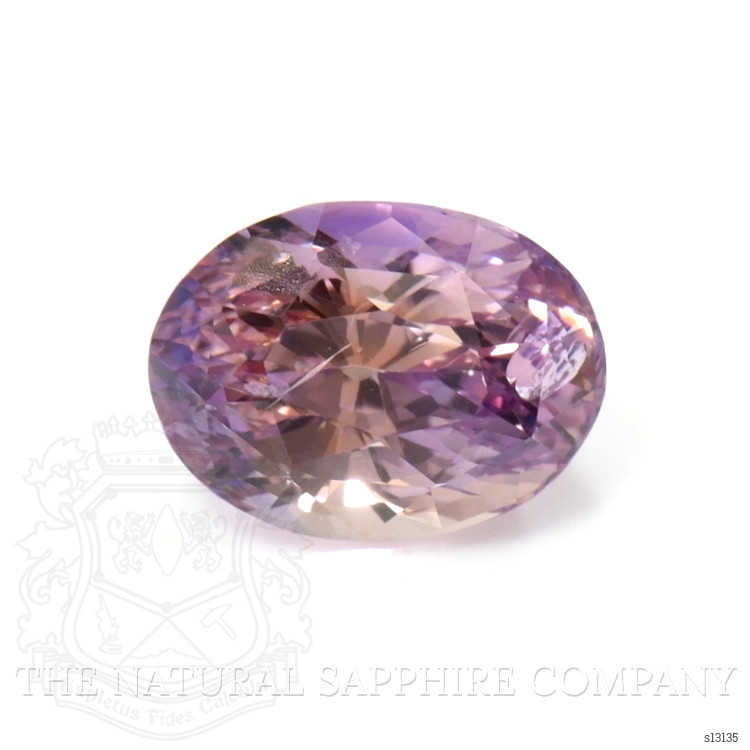 Accent Stones Bi Color Sapphire Ring 1.57 Ct., 14K Rose Gold
