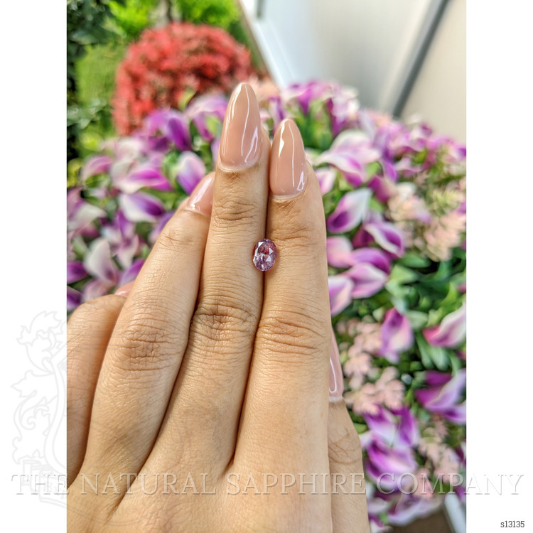 1.57 Ct. Bi Color Sapphire from Ceylon (Sri Lanka)