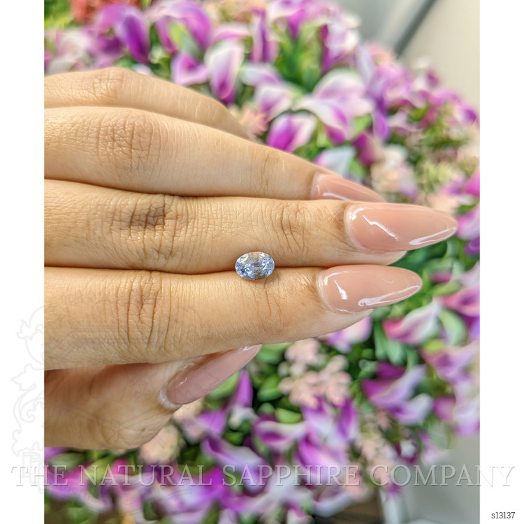 1.19 Ct. Blue Sapphire from Ceylon (Sri Lanka)