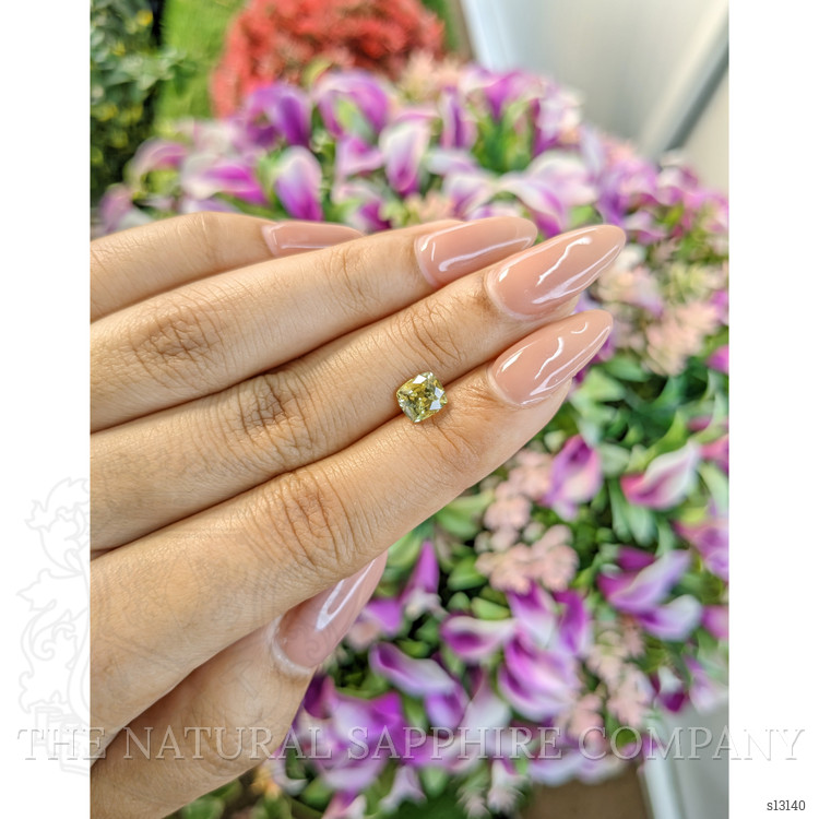 1.47 Ct. Bi Color Sapphire from Ceylon (Sri Lanka)