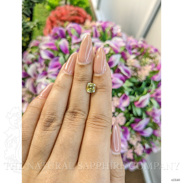 1.47 Ct. Bi Color Sapphire from Ceylon (Sri Lanka)