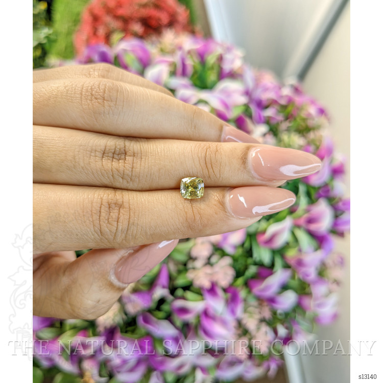 1.47 Ct. Bi Color Sapphire from Ceylon (Sri Lanka)