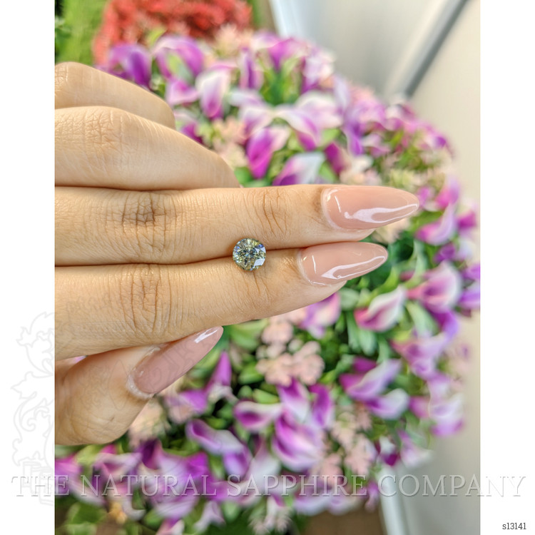 1.70 Ct. Bi Color Sapphire from Ceylon (Sri Lanka)