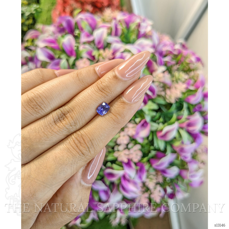 1.13 Ct. Violet Sapphire from Ceylon (Sri Lanka)