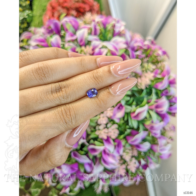 1.13 Ct. Violet Sapphire from Ceylon (Sri Lanka)