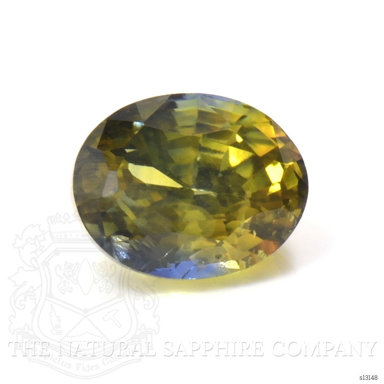 1.71 Ct. Bi Color Sapphire from Ceylon (Sri Lanka)