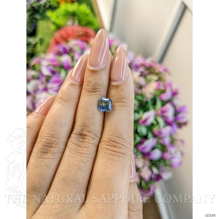 2.06 Ct. Bi Color Sapphire from Ceylon (Sri Lanka)