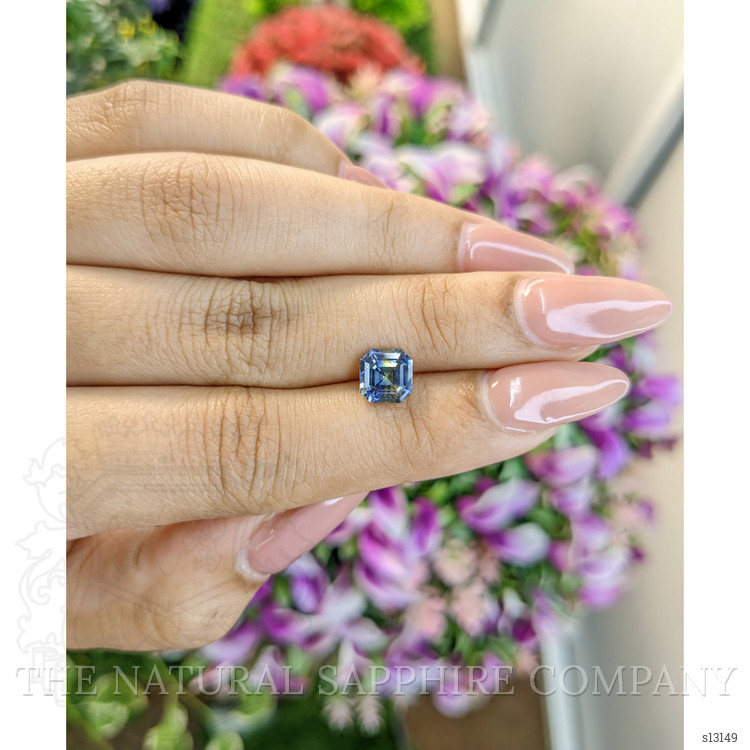 2.06 Ct. Bi Color Sapphire from Ceylon (Sri Lanka)
