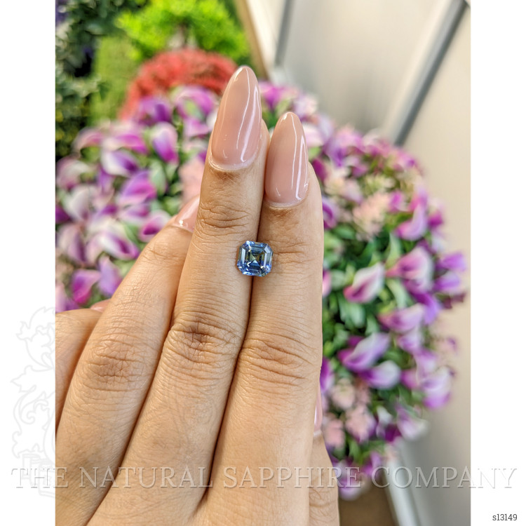 2.06 Ct. Bi Color Sapphire from Ceylon (Sri Lanka)