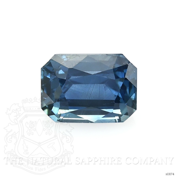 1.06 Ct. Greenish Blue Sapphire from Ceylon (Sri Lanka)