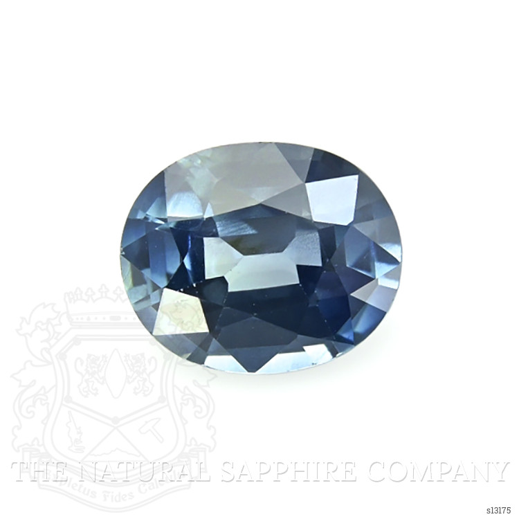 2.35 Ct. Greenish Blue Sapphire from Ceylon (Sri Lanka)