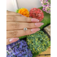 1.14 Ct. White Sapphire from Ceylon (Sri Lanka) Life Style