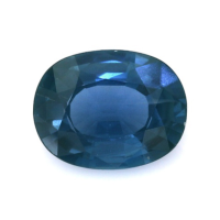 4.08 Ct. Greenish Blue Sapphire from Ceylon (Sri Lanka) Video