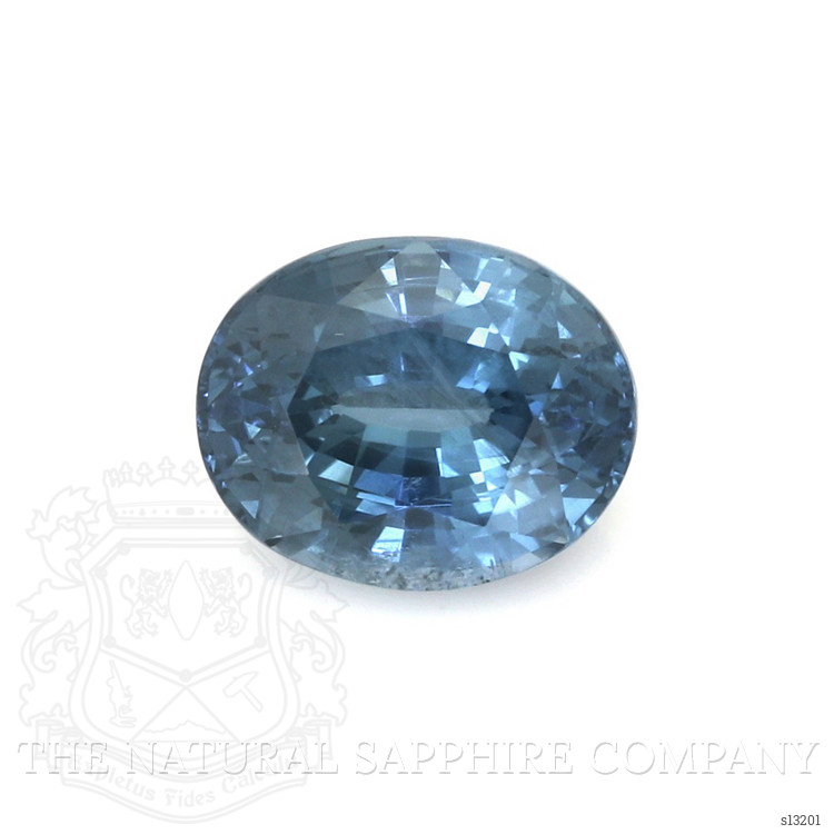 4.46 Ct. Greenish Blue Sapphire from Ceylon (Sri Lanka)
