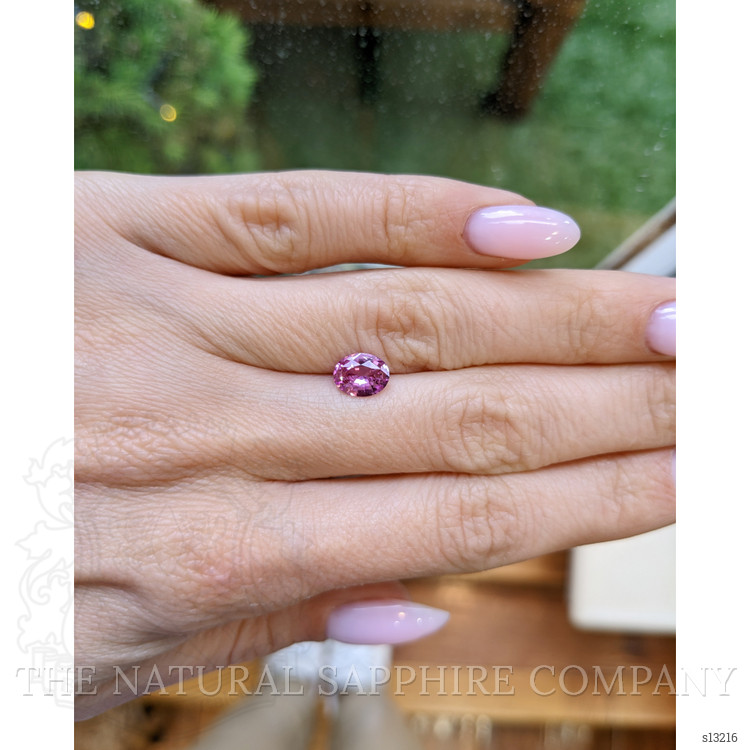 1.10 Ct. Purplish Pink Sapphire from Ceylon (Sri Lanka)
