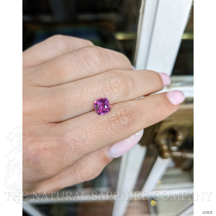 1.76 Ct. Pinkish Purple Sapphire from Ceylon (Sri Lanka)