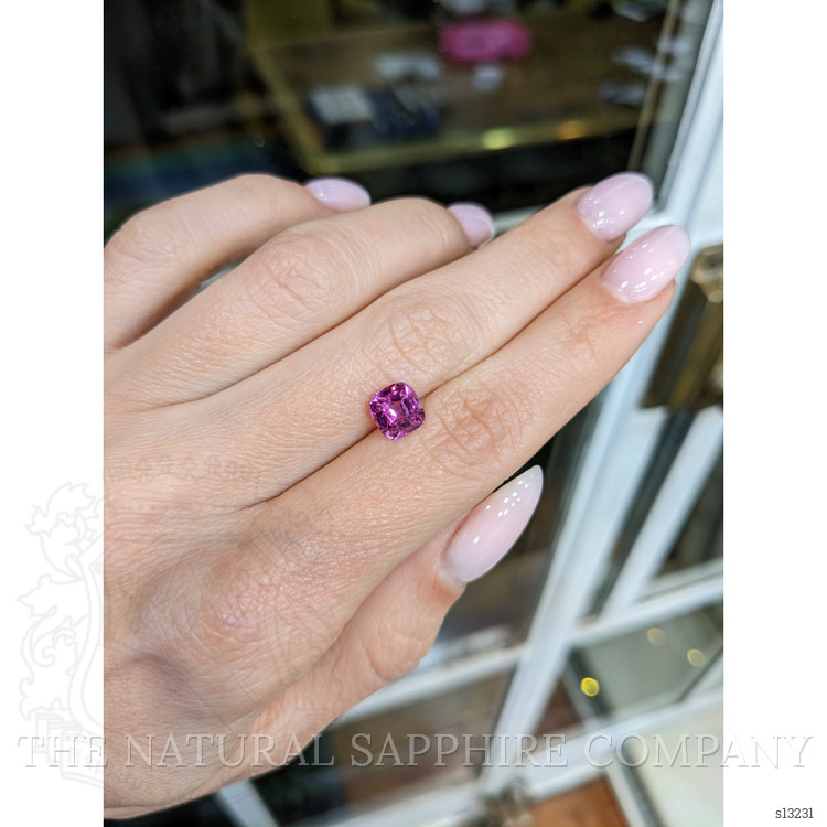 1.76 Ct. Pinkish Purple Sapphire from Ceylon (Sri Lanka)