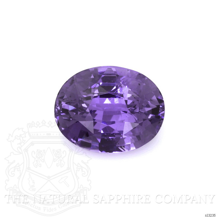 2.55 Ct. Purple Sapphire from Ceylon (Sri Lanka)