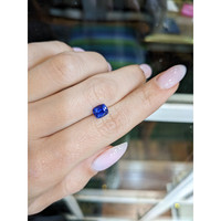 1.29 Ct. Blue Sapphire from Ceylon (Sri Lanka) Life Style