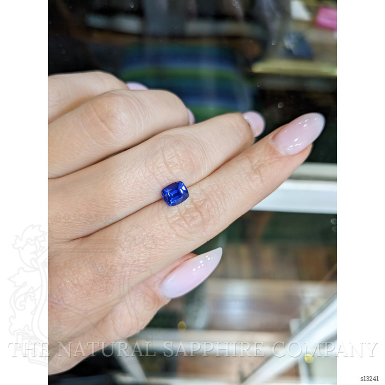 1.29 Ct. Blue Sapphire from Ceylon (Sri Lanka)