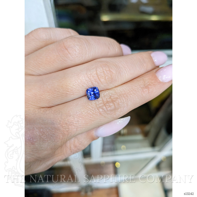 1.36 Ct. Blue Sapphire from Ceylon (Sri Lanka)