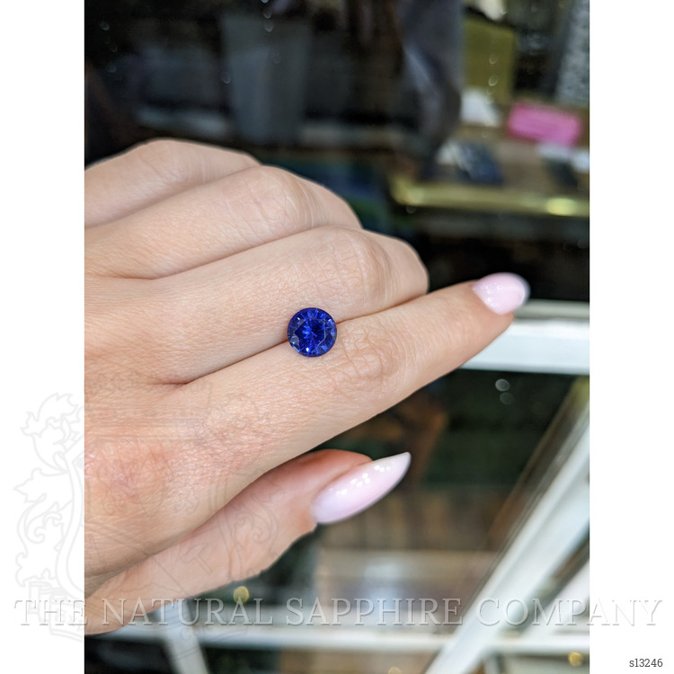 1.99 Ct. Blue Sapphire from Ceylon (Sri Lanka)