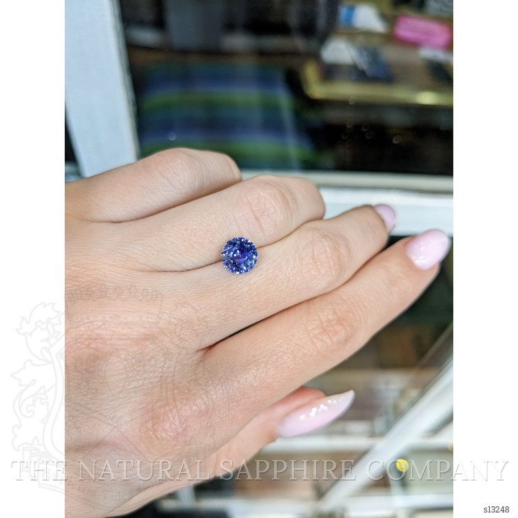 2.15 Ct. Blue Sapphire from Ceylon (Sri Lanka)