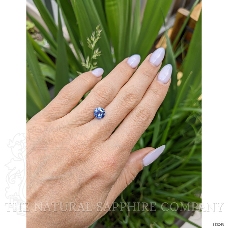 2.15 Ct. Blue Sapphire from Ceylon (Sri Lanka)