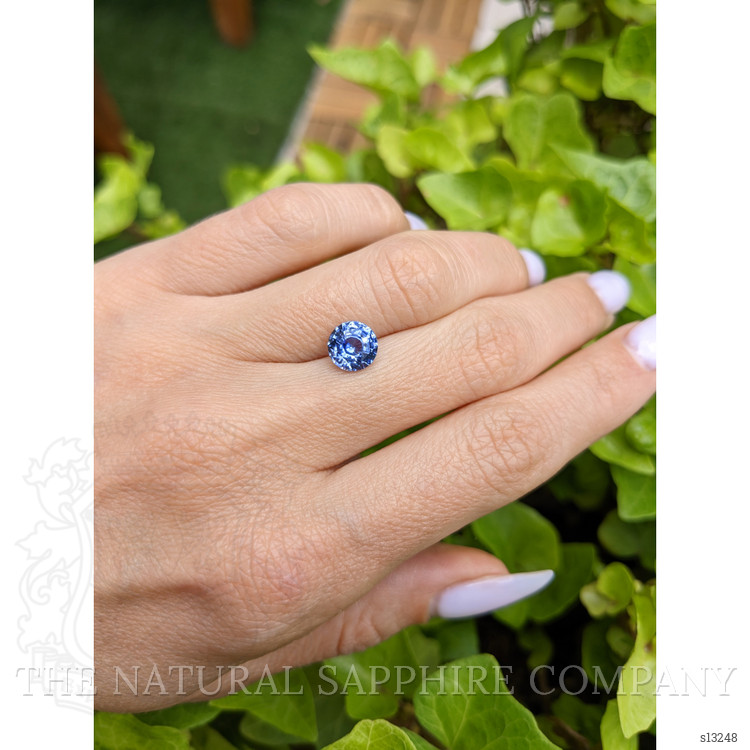 2.15 Ct. Blue Sapphire from Ceylon (Sri Lanka)