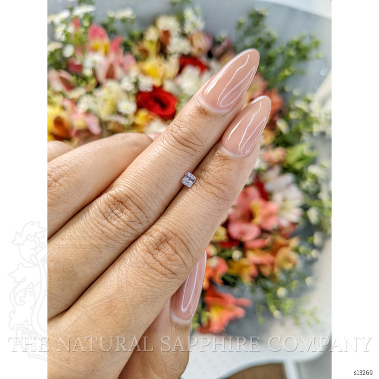 0.22 Ct. Pink Sapphire from Ceylon (Sri Lanka)