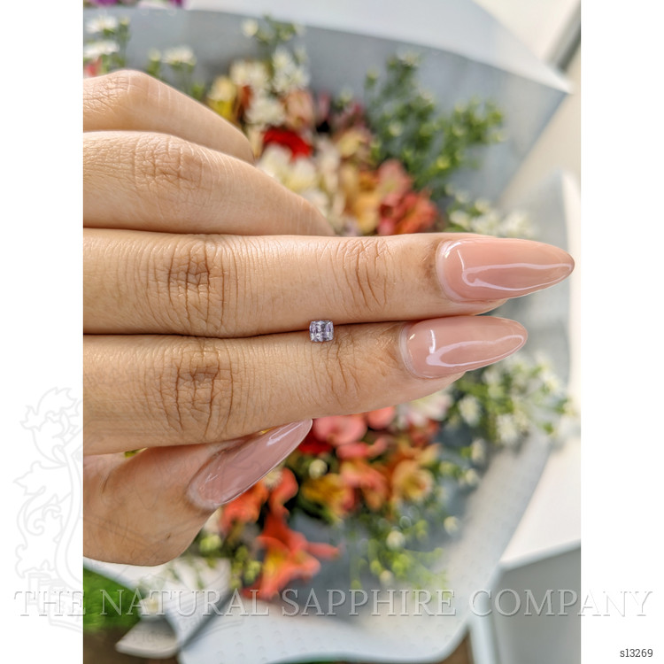 0.22 Ct. Pink Sapphire from Ceylon (Sri Lanka)