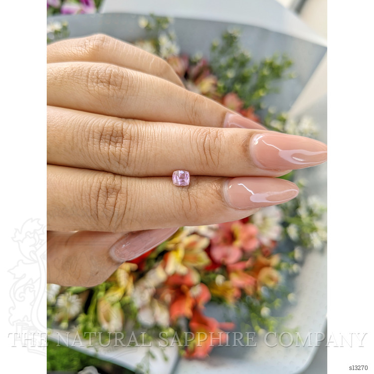 0.48 Ct. Pink Sapphire from Ceylon (Sri Lanka)