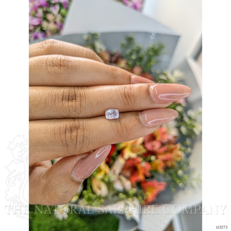 0.85 Ct. Purple Sapphire from Ceylon (Sri Lanka)