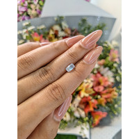 1.21 Ct. Bi Color Sapphire from Ceylon (Sri Lanka) Life Style