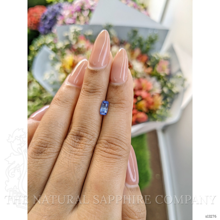 1.00 Ct. Blue Sapphire from Ceylon (Sri Lanka)