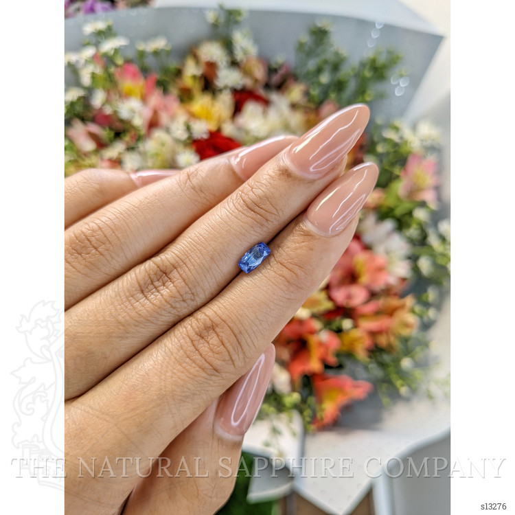 1.00 Ct. Blue Sapphire from Ceylon (Sri Lanka)