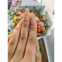 0.33 Ct. Purple Sapphire from Ceylon (Sri Lanka) Life Style