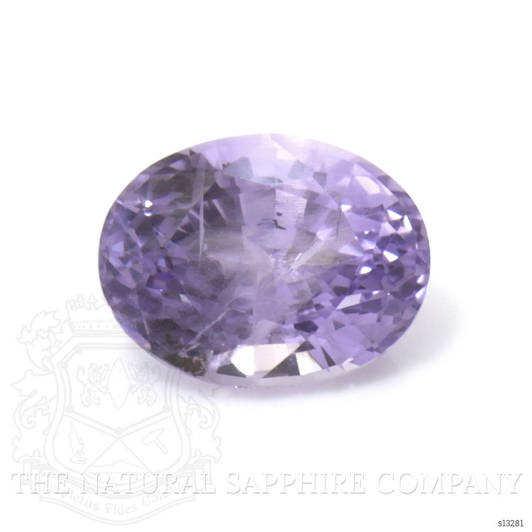 0.59 Ct. Purple Sapphire from Ceylon (Sri Lanka)