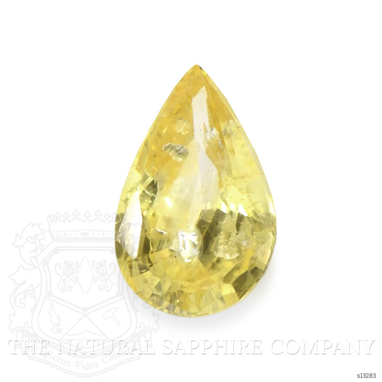 1.37 Ct. Yellow Sapphire from Ceylon (Sri Lanka)