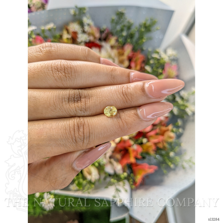 1.18 Ct. Yellow Sapphire from Ceylon (Sri Lanka)