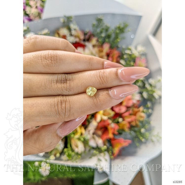 1.60 Ct. Yellow Sapphire from Ceylon (Sri Lanka)