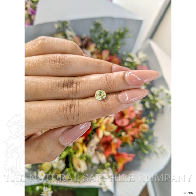 1.29 Ct. Yellow Sapphire from Ceylon (Sri Lanka)