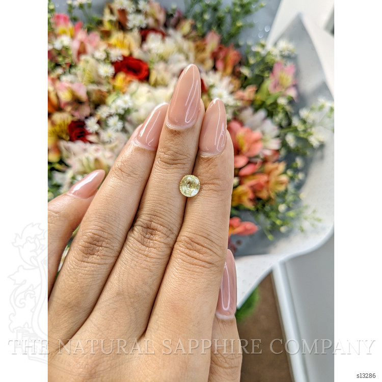 1.29 Ct. Yellow Sapphire from Ceylon (Sri Lanka)