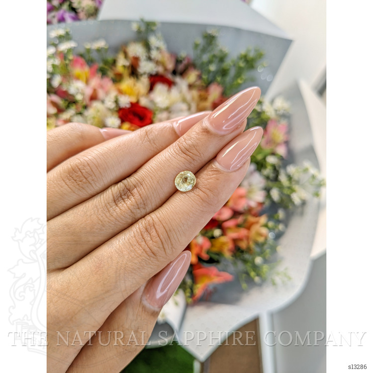 1.29 Ct. Yellow Sapphire from Ceylon (Sri Lanka)