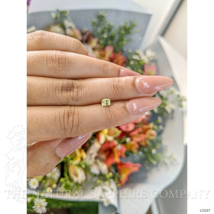0.50 Ct. Yellow Sapphire from Ceylon (Sri Lanka)