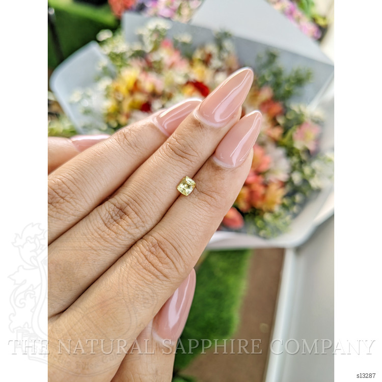 0.50 Ct. Yellow Sapphire from Ceylon (Sri Lanka)