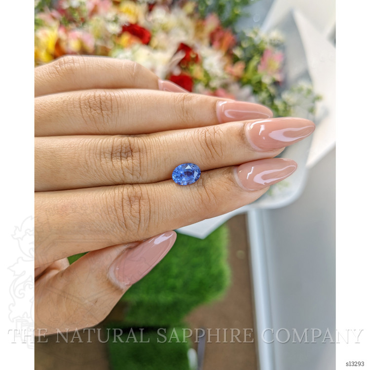 1.55 Ct. Blue Sapphire from Ceylon (Sri Lanka)